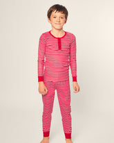 Kid's Pima Snug Fit Pajama Holiday Trio Pajama Sets Petite Plume 