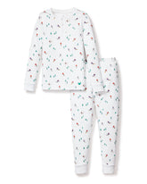 Kid's Pima Snug Fit Pajama Set | Après Ski Pajama Sets Petite Plume 