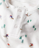 Kid's Pima Snug Fit Pajama Set | Après Ski Pajama Sets Petite Plume 