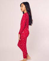 Kid's Pima Snug Fit Pajama Set | Starry Night Pajama Sets Petite Plume 