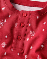 Kid's Pima Snug Fit Pajama Set | Starry Night Pajama Sets Petite Plume 