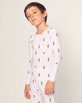 Kid's Pima Snug Fit Pajama Set | Toy Soldier Pajama Sets Petite Plume 