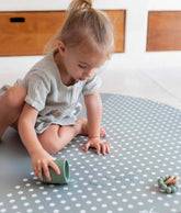 High Chair Splat Mats | Spotted - Moss High Chair Accessories Toddlekind 