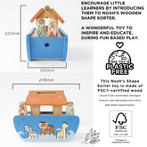 Noah's Ark & Animals Shape Sorter Educational Toys Le Toy Van, Inc. 