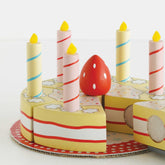 Sliceable Birthday Cake & Candles Toy Kitchens & Play Food Le Toy Van, Inc. 