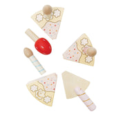 Sliceable Birthday Cake & Candles Play Foods Le Toy Van, Inc. 