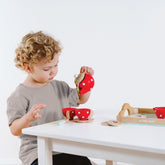 Wooden Tea Set & Tray Play Foods Le Toy Van, Inc. 