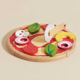 Pizza & Toppings with Slice Cutter Play Foods Le Toy Van, Inc. 