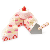 Sliceable Wedding Cake for Pretend Play Play Foods Le Toy Van, Inc. 