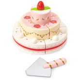 Sliceable Wedding Cake for Pretend Play Play Foods Le Toy Van, Inc. 