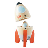 Magnetic Space Rocket Duo Wooden Toys Le Toy Van, Inc. 