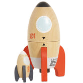 Magnetic Space Rocket Duo Wooden Toys Le Toy Van, Inc. 