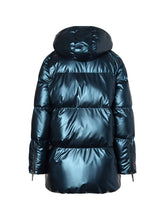 Taiga Puffer Jacket | Metallic Navy Outerwear Unreal Fur 