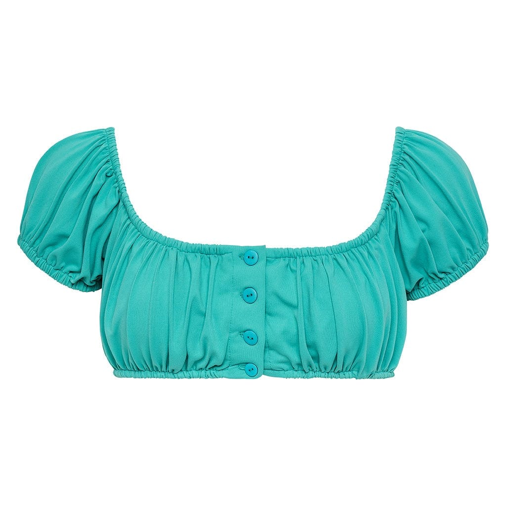 Teal Bandita Bikini Top Bikini Top Montce 