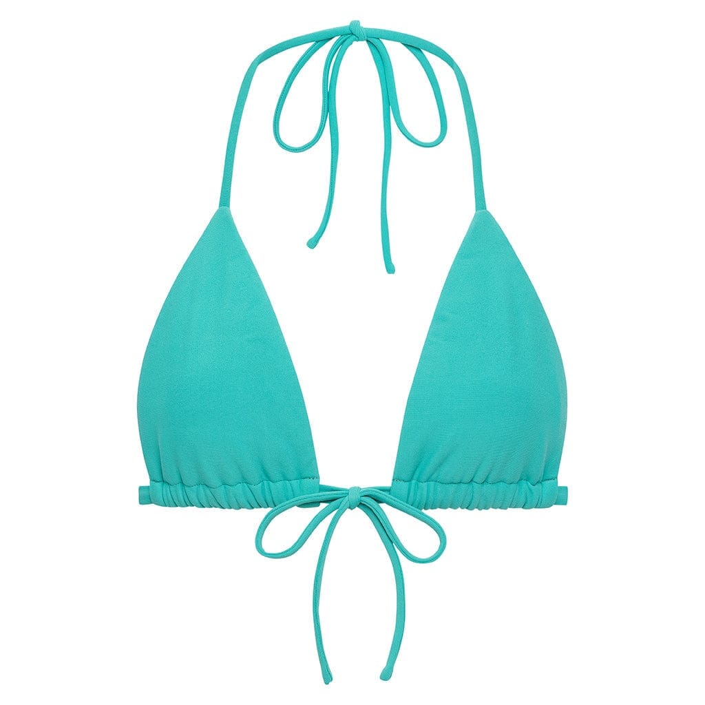 Teal Emma Triangle Bikini Top Bikini Top Montce 