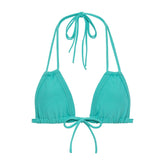 Teal Euro Bow Bikini Top Bikini Top Montce 