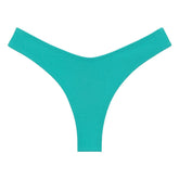 Teal Added Coverage Lulu (Zig-Zag Stitch) Bikini Bottom Bikini Bottom Montce 