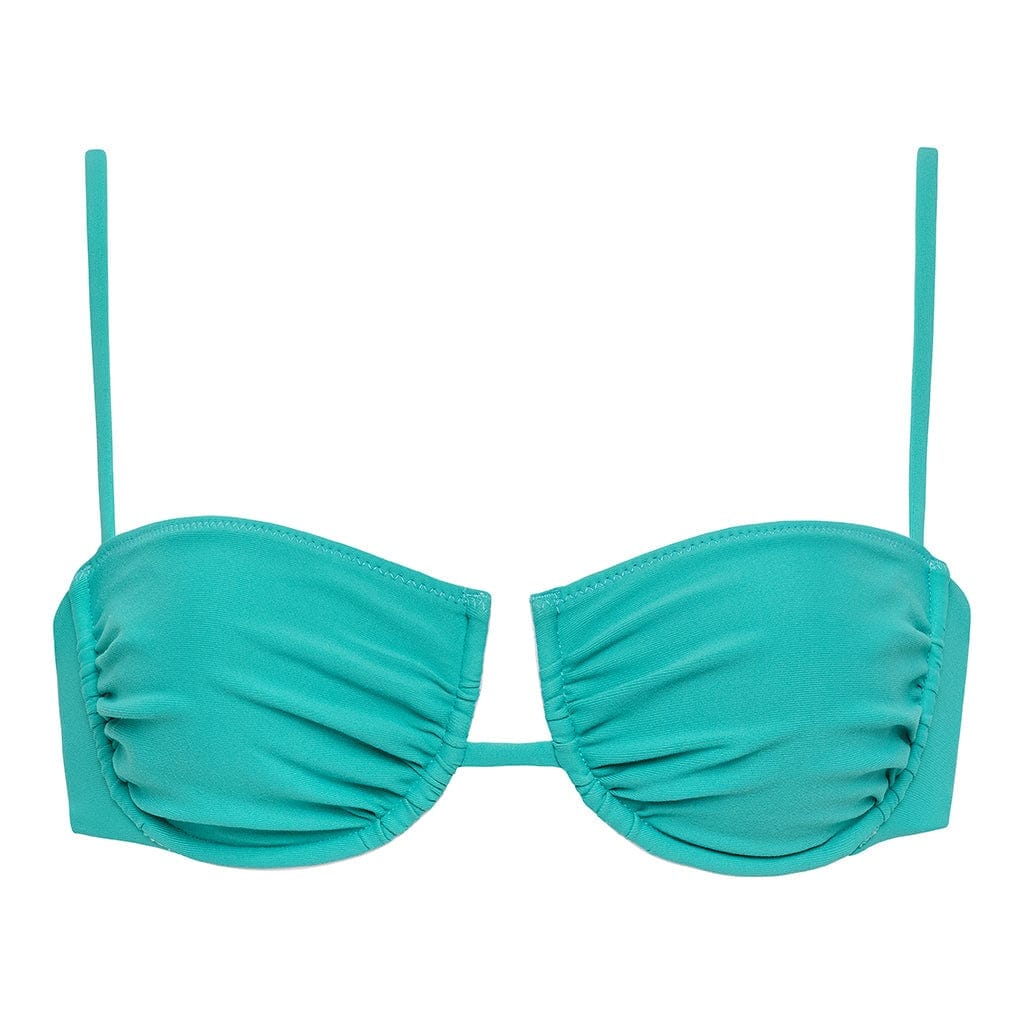 Teal Simonette Bikini Top Bikini Top Montce 