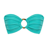 Teal Tori Ties Bandeau Bikini Top Bikini Top Montce 