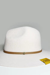 New York Fedora Hats People of Leisure Cream SMALL/MEDIUM 