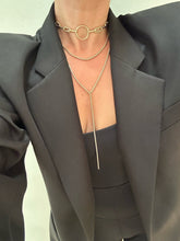 Thin Luciana Box Chain Necklace Necklaces eklexic 