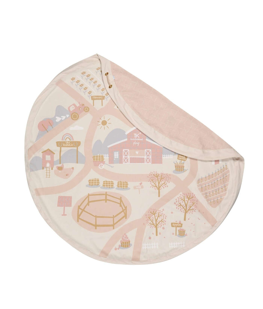 2-in-1 Playmat + Toy Bag | The Ranch Toddlekind 