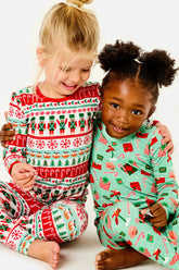 Long Sleeve Pajama Set | Santa Mail Pajama Sets Clover Baby & Kids 