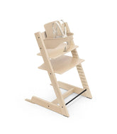 Tripp Trapp® High Chair Complete | Natural, Nordic Grey Cushion + Tray High Chairs & Booster Seats Stokke 