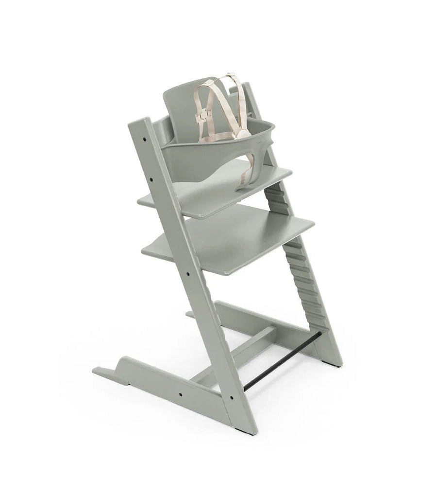 Tripp Trapp® Bundle High Chair | Glacier Green High Chair & Booster Seat Accessories Stokke Glacier Green W 18.1 in x H 32.5 in x D 22.4 in 