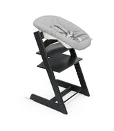 Tripp Trapp® High Chair² Black and Newborn Set | Black High Chairs & Booster Seats Stokke 