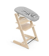 Tripp Trapp® High Chair Complete | Natural, Nordic Grey Cushion + Tray High Chairs & Booster Seats Stokke 