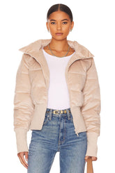 New Amsterdam Jacket | Taupe Outerwear Unreal Fur 