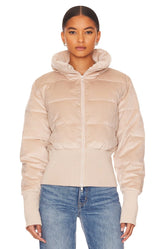 New Amsterdam Jacket | Taupe Outerwear Unreal Fur 