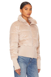 New Amsterdam Jacket | Taupe Outerwear Unreal Fur 