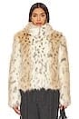 Wild Dream Jacket | Snow Leopard Outerwear Unreal Fur 