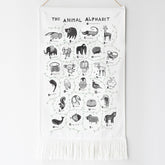 Animal Alphabet Tapestry Decor Wee Gallery 