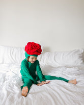 Red Rose Costume with Green Stem Pajamas Costumes Band of the Wild 