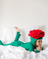 Red Rose Costume with Green Stem Pajamas Costumes Band of the Wild 