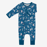 Fall Florals Navy Romper Coverall Bestaroo 