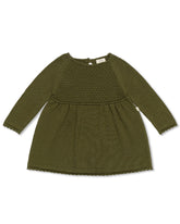 Knit Dress Dresses Dear Hayden crocodile 12-18 m 