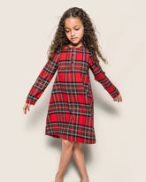 Girl's Brushed Cotton Beatrice Nightgown | Imperial Tartan Nightgowns Petite Plume 