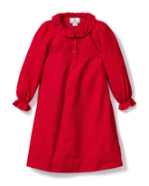 Girl's Flannel Victoria Nightgown | Red Nightgowns Petite Plume 