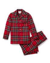 Kid's Brushed Cotton Pajama Set | Imperial Tartan Pajama Sets Petite Plume 