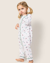 Baby's Flannel Cambridge Romper in Après Ski Infant Romper Petite Plume 