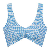 Wave Repeat Kim Variation Bikini Top Active Top Montce 