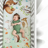 Enchanted Forest Mini Crib Sheet Crib sheets Rookie Humans 