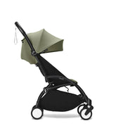 Stokke YOYO³ bundle 6+ months | Olive on Black Stroller Stokke 