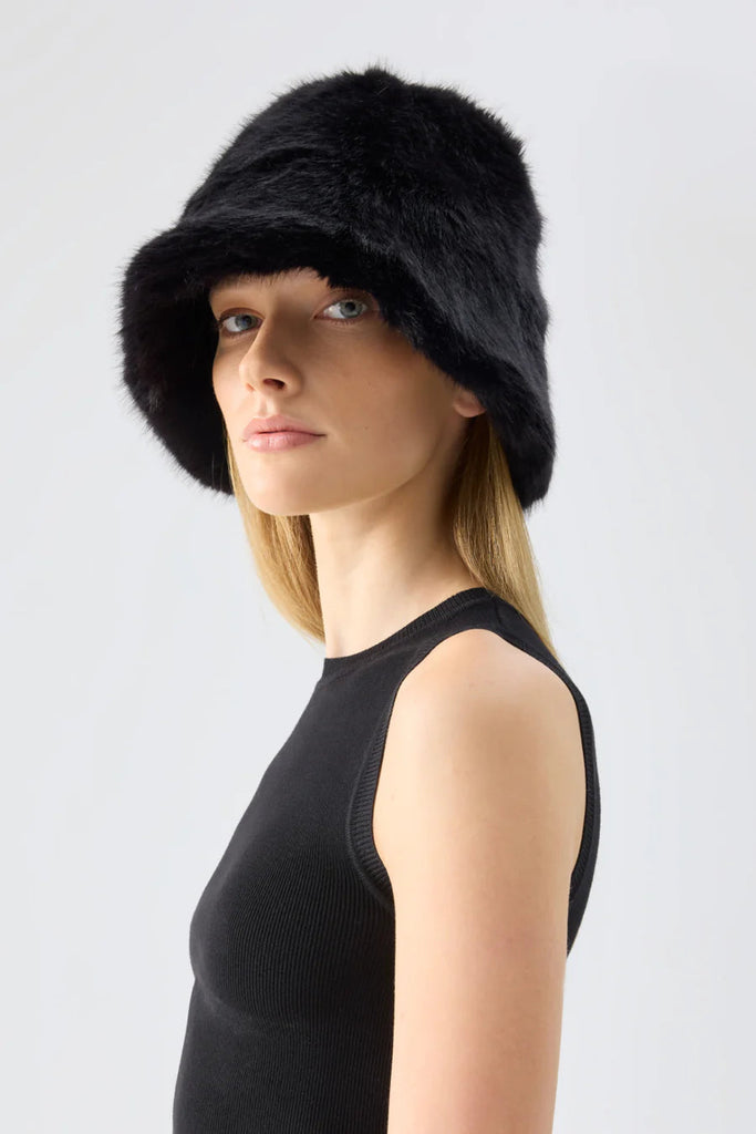 Yeoman Bucket Hat | Black Hats Unreal Fur Black M/L 