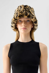 Yeoman Bucket Hat | Light Leopard Hats Unreal Fur 