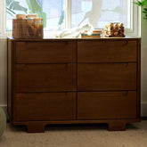 Yuzu 6-Drawer Dresser | Natural Walnut